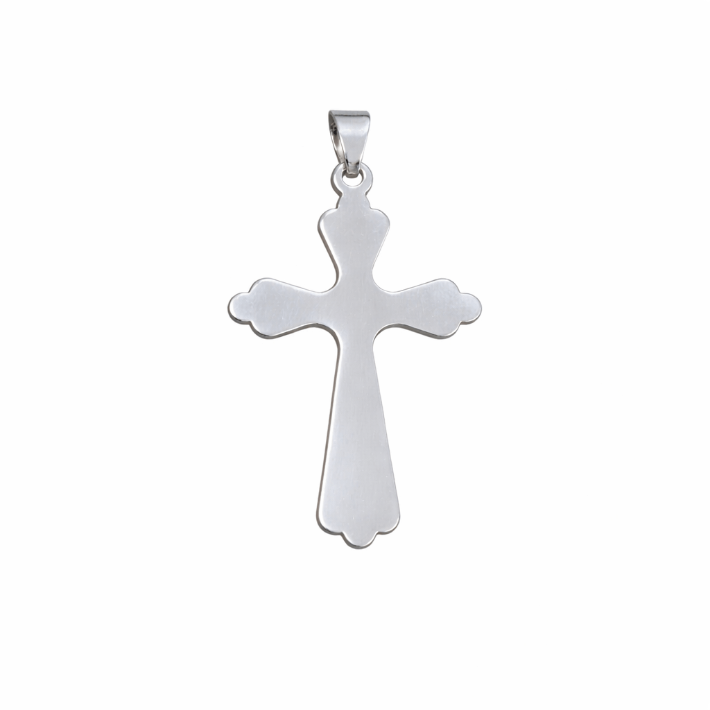 Silver Kors Ortodox 925 i slät design