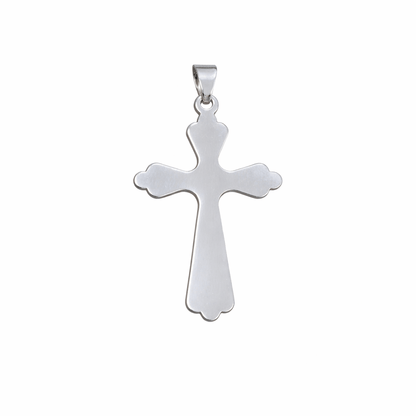 Silver Kors Ortodox 925 i slät design