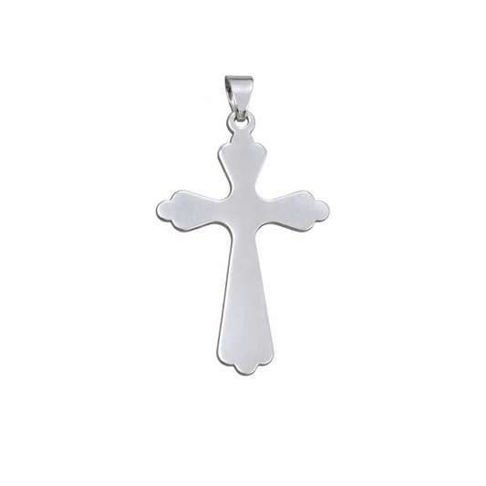 Silver Kors Ortodox 925 i slät design