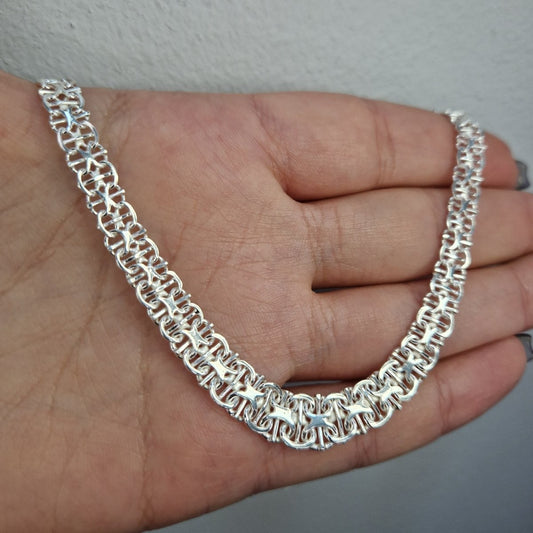 Silverhalsband - stav x-länk