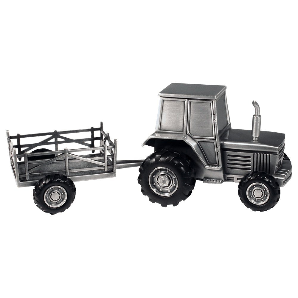 Sparbössa Traktor med släpvagn