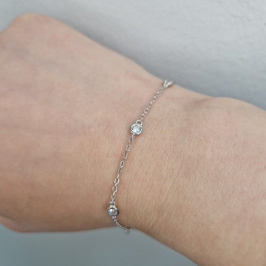 Sterling silver armband