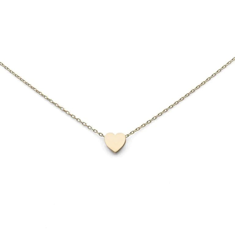 Stilrent hjärta med kedja