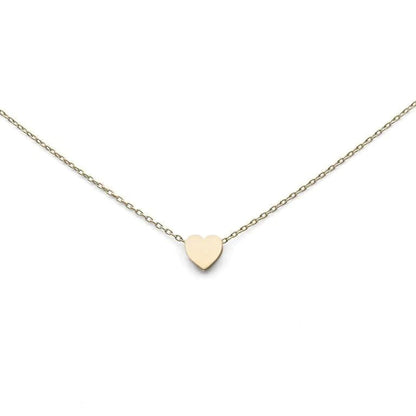 Stilrent hjärta med kedja