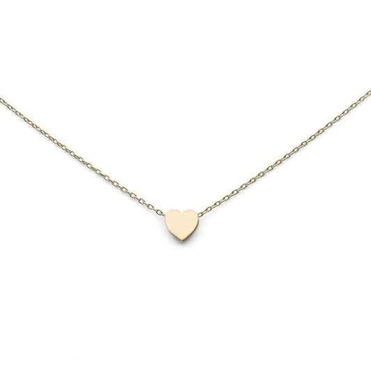Stilrent hjärta med kedja