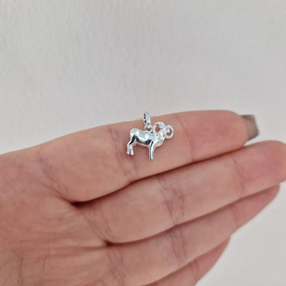 Stjärntecken massiv figur silver