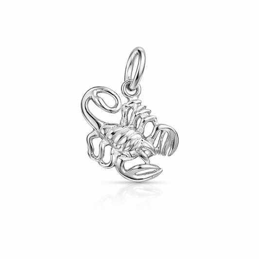 Stjärntecken massiv figur silver