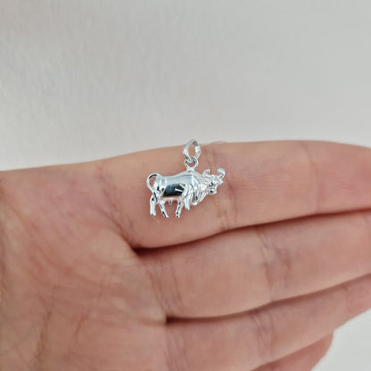 Stjärntecken massiv figur silver