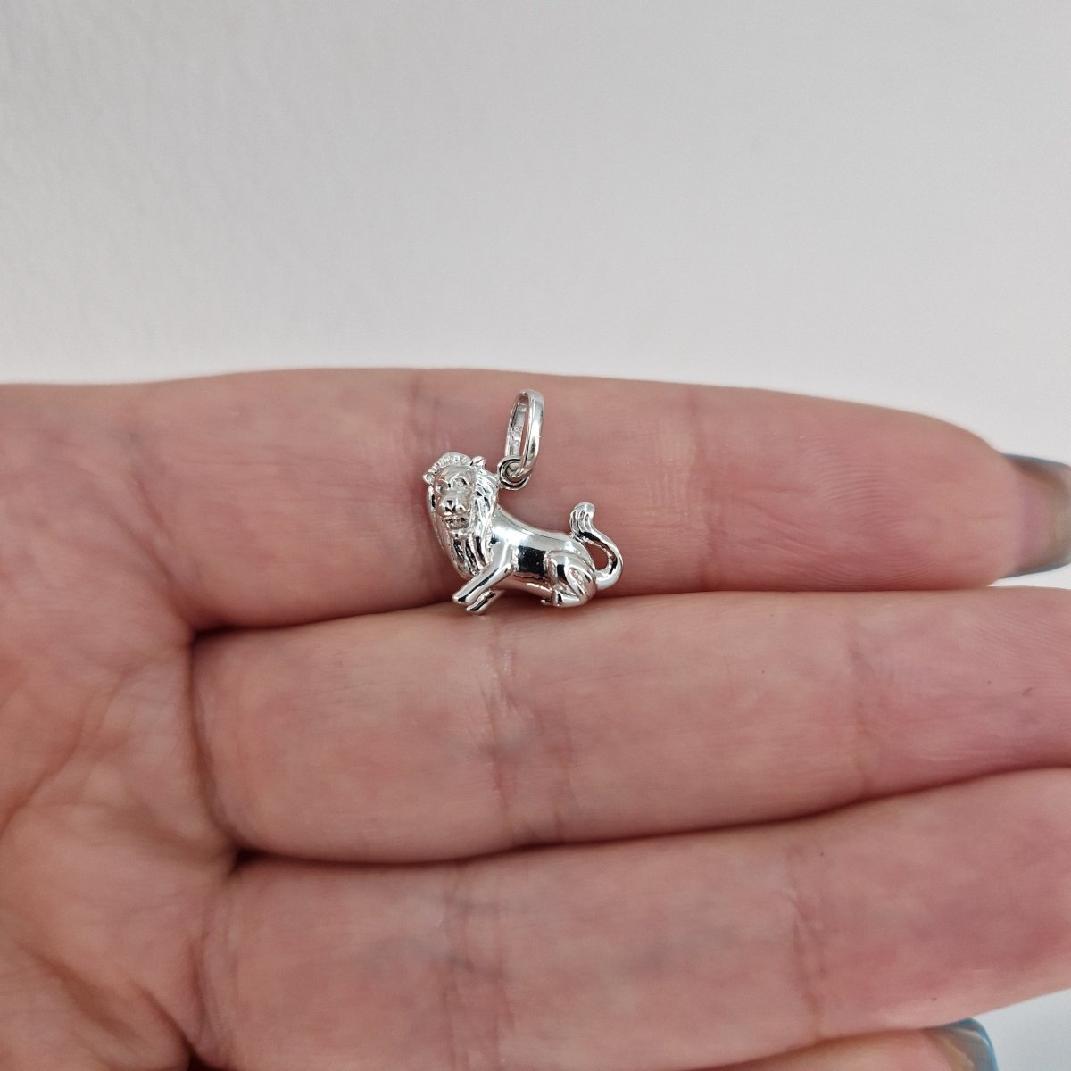 Stjärntecken massiv figur silver