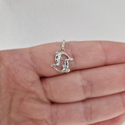 Stjärntecken massiv figur silver