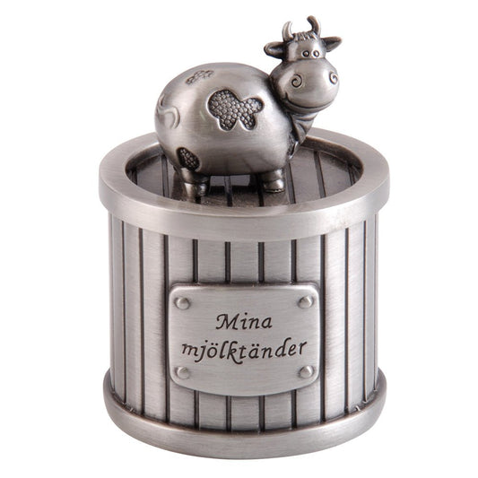 Tanddosa med Kossa på locket