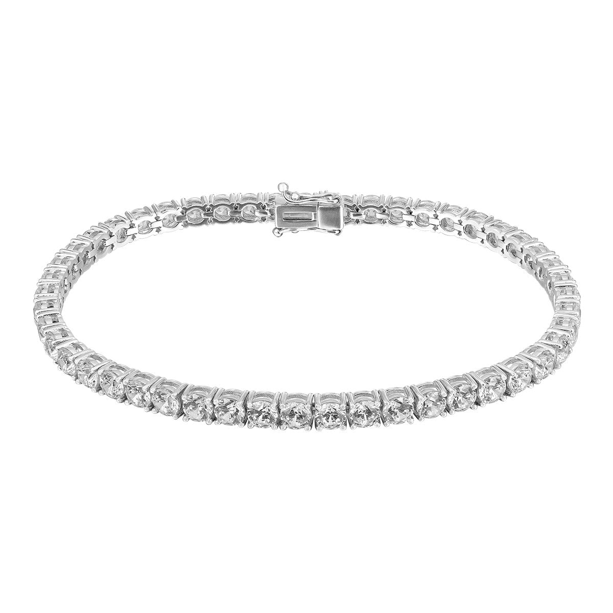 Tennis armband 18k vitguld 4mm