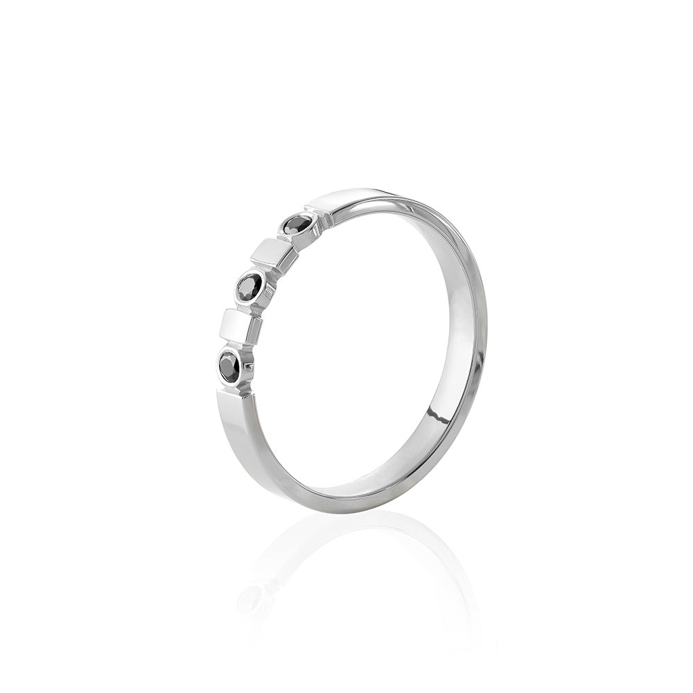 Vigselring Hero 18k vitguld