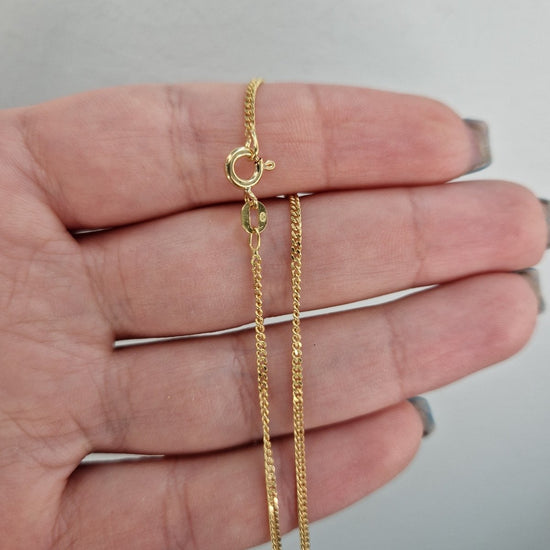 Vristlänk pansar 18k guld 28cm