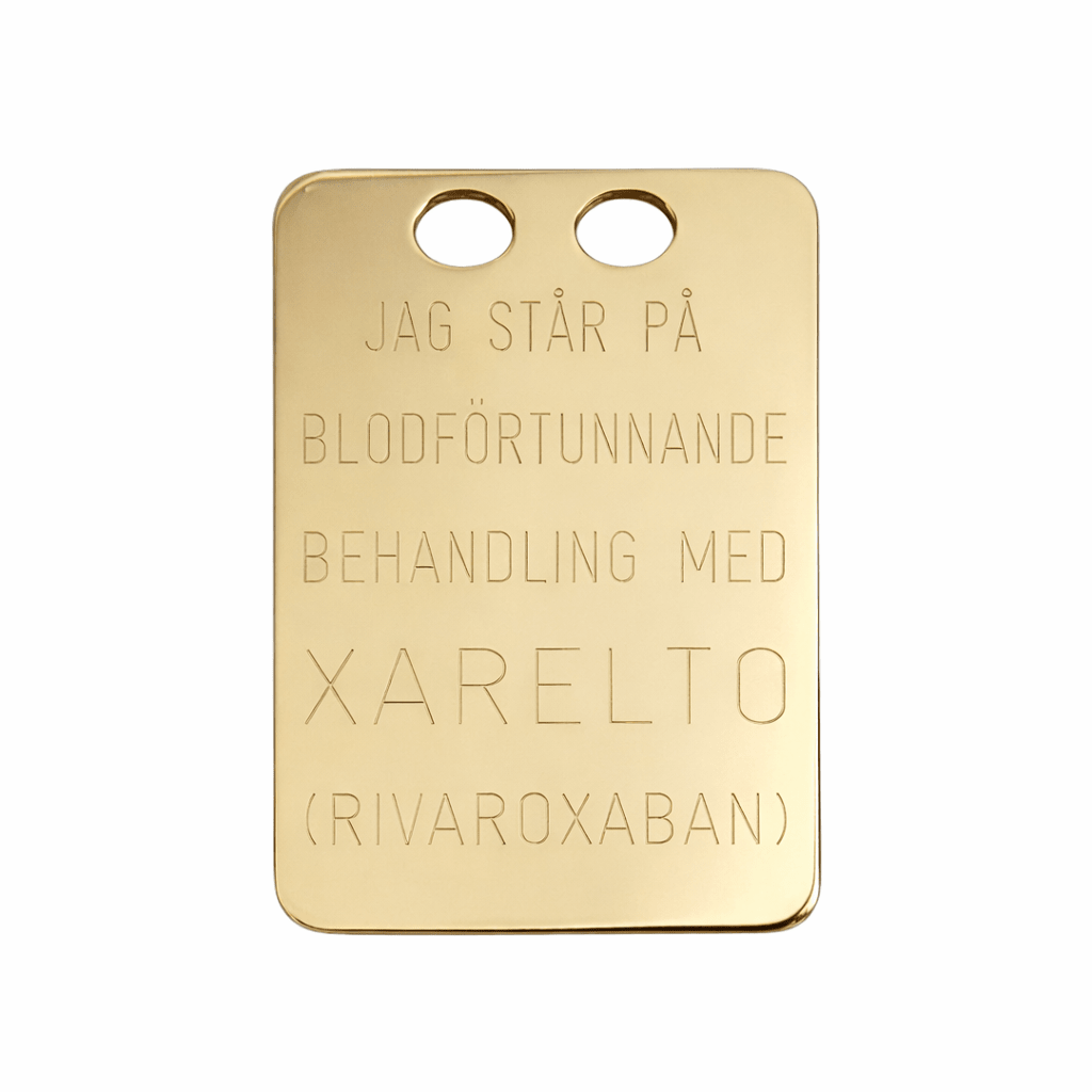 Xarelto-bricka – Trygghet i Vardagen